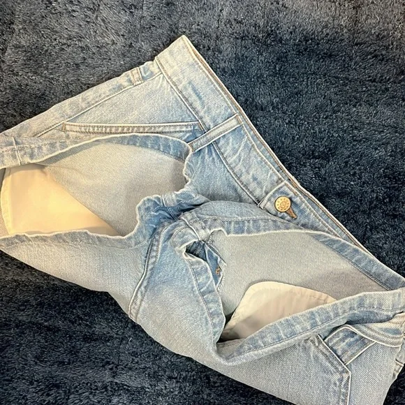 AGolde Fun Dip Utility Short Size 27 NWT - Picture 12 of 13